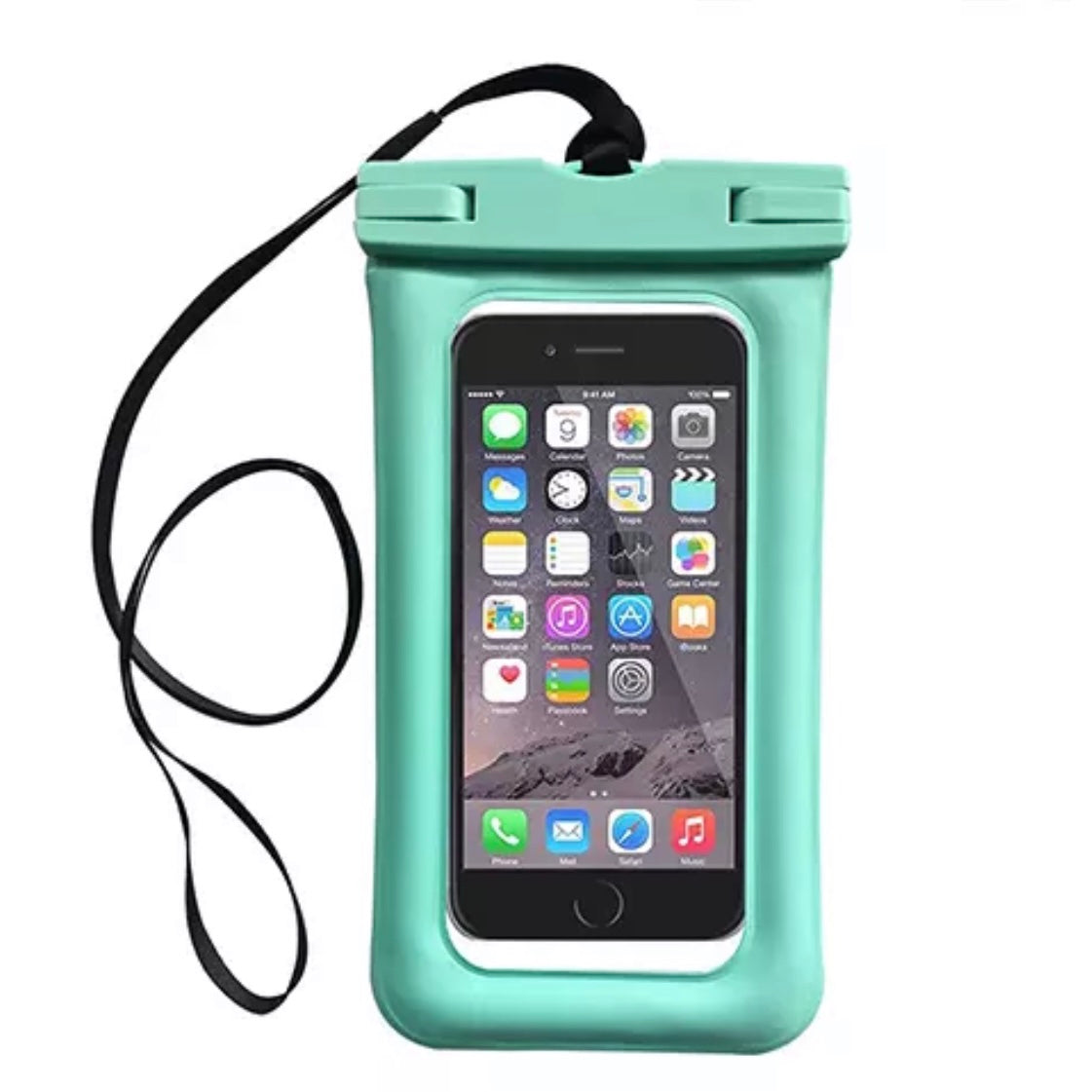 Vanntett mobiletui – Turkis